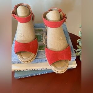 Lands End Wedge Sandal